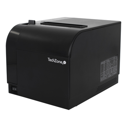 Impresora POS Térmica TECHZONE TZBE301 de 300 mm/s con USB, Serial, RJ45 y RJ11