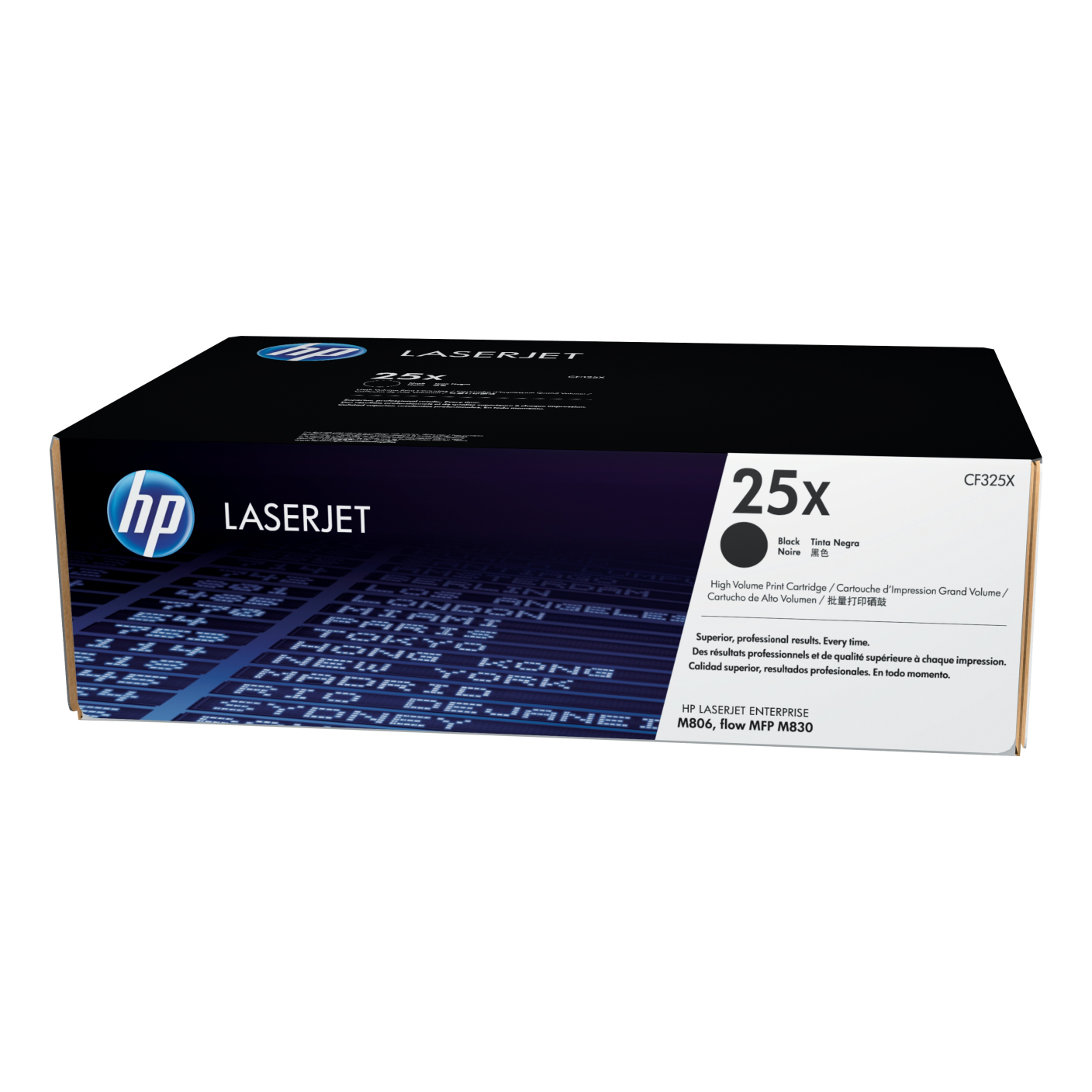 Tóner HP Original 25X Negro – Para LaserJet Pro M401, LaserJet Pro M425, LaserJet Pro MFP M521 (CF325X)