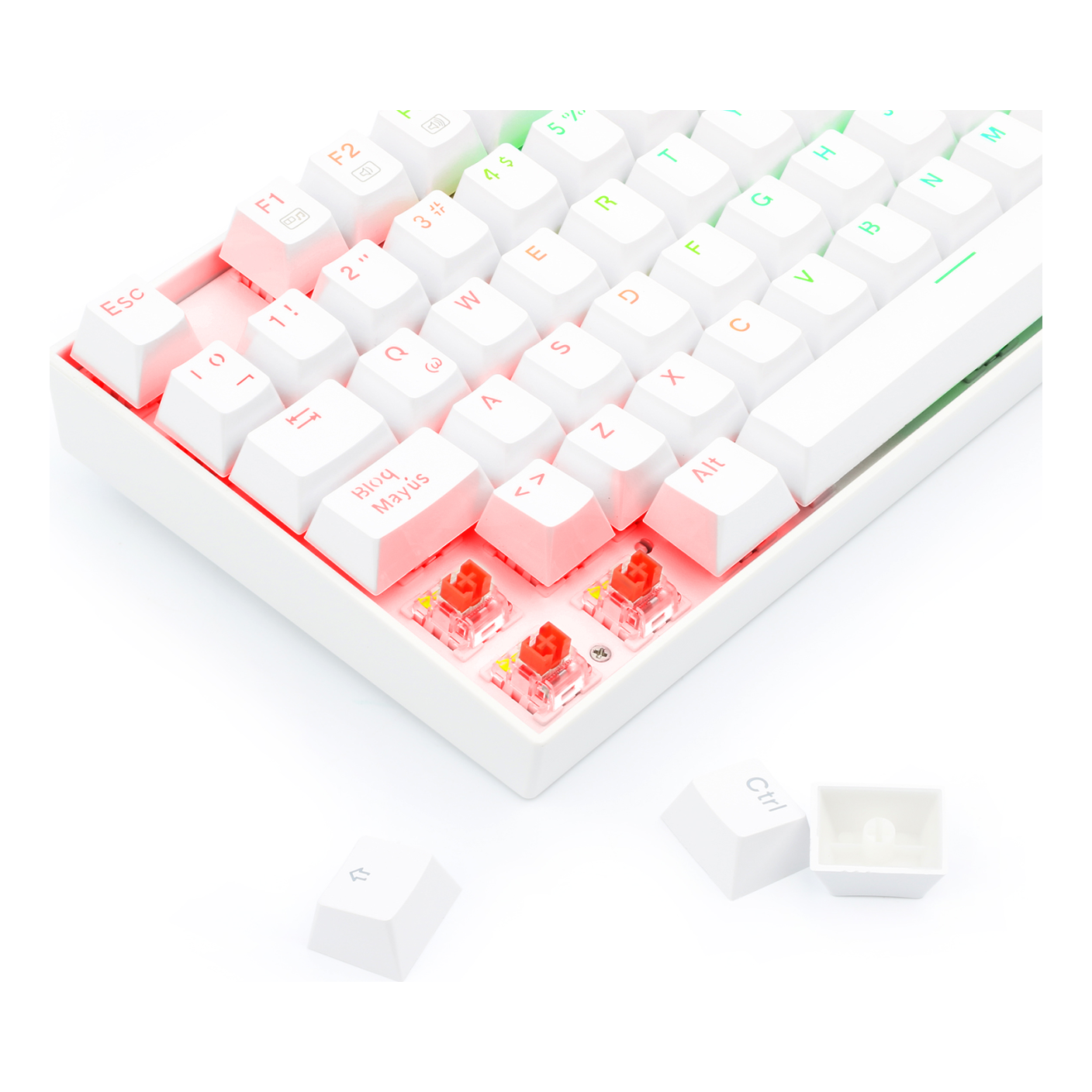 Teclado Mecánico  Redragon K552W-RGB-SP