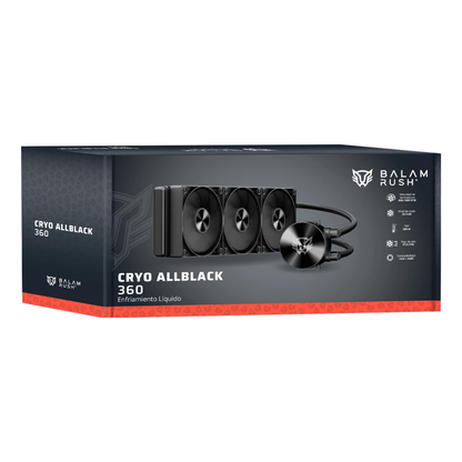 Enfriamiento y Ventilación Balam Rush CRYO ALLBLACK 360
