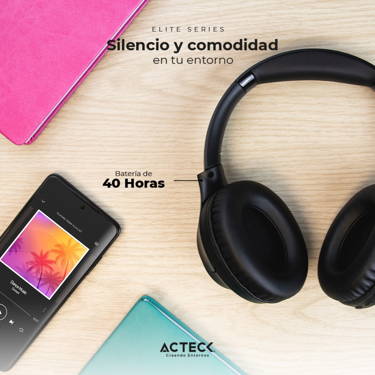 Audífonos ACTECK HP645