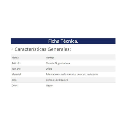 Charola Nextep NE-162