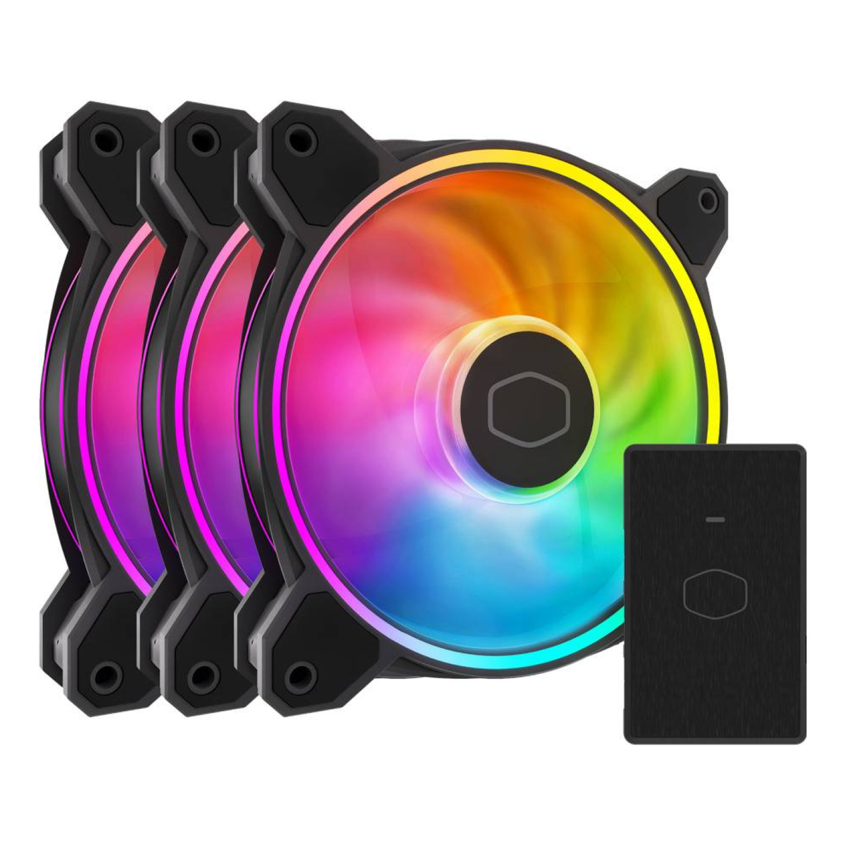 Ventilador Cooler Master MFL-B2DN-213P2-R2 negro, 27 dBA y 2050 RPM