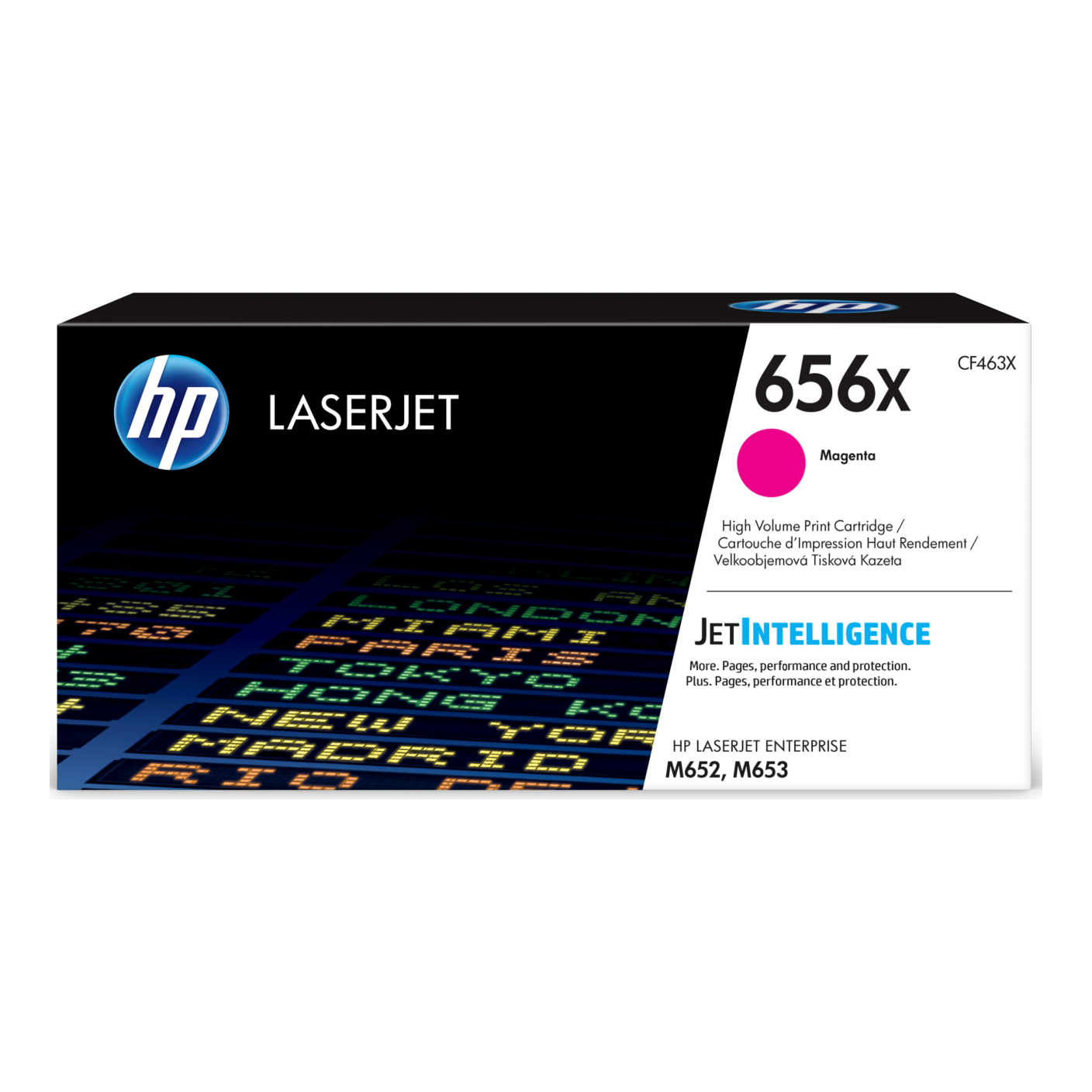 Tóner HP Original 656X Magenta – Para M452, M454, M477 (CF463X)