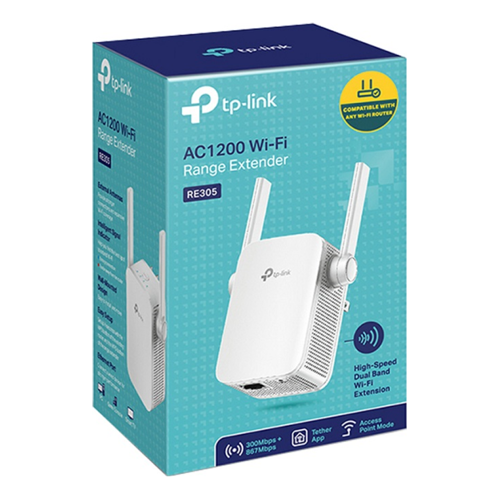 Expansor de Rango Dual Band TP-LINK RE305