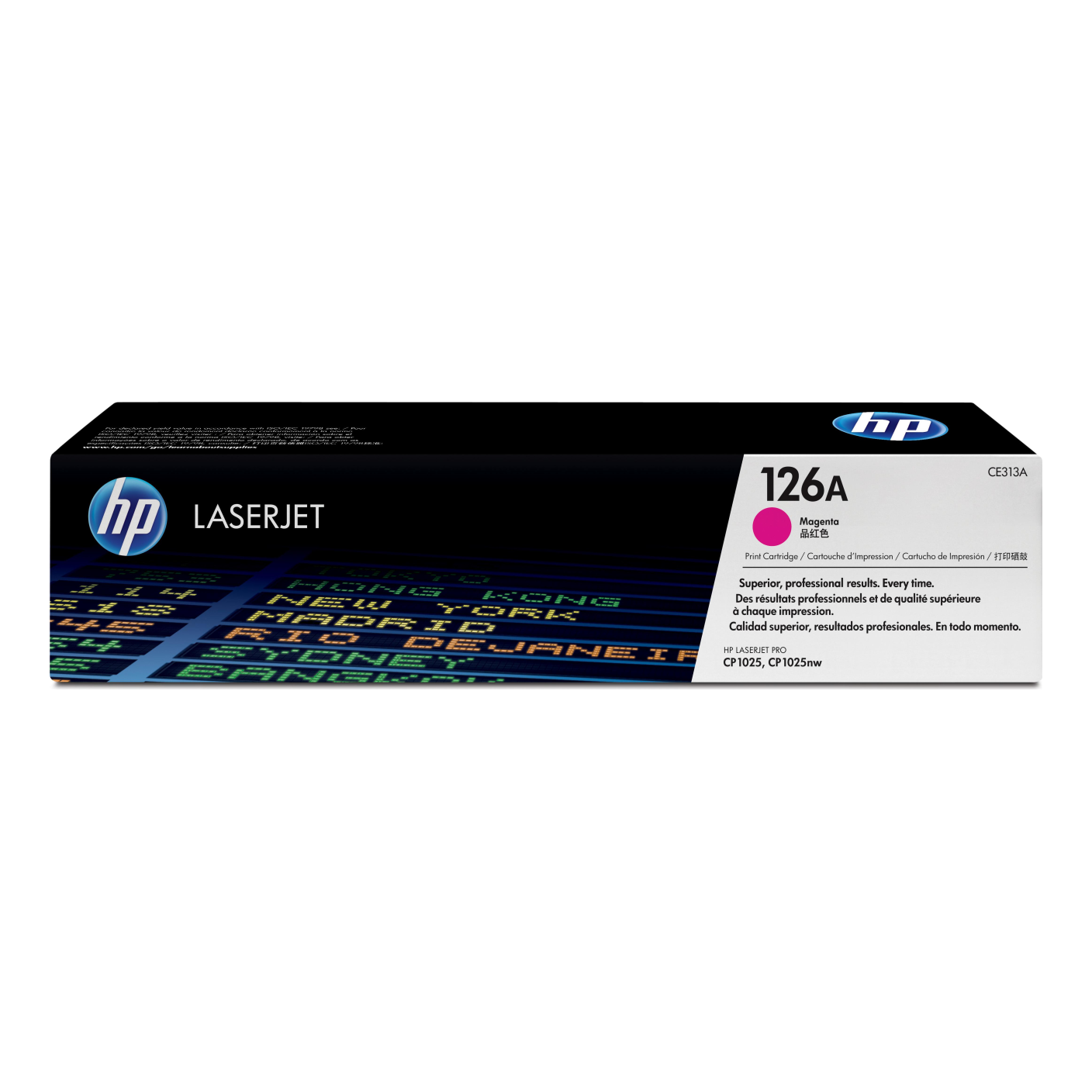 Tóner HP Original 126A Magenta – Para LaserJet Pro CP1025, LaserJet Pro 100 Color MFP M175 (CE313A)