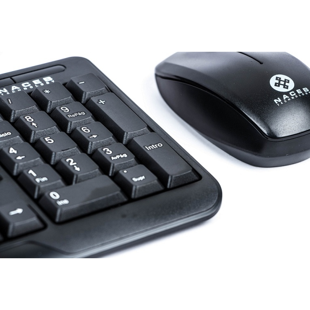 Kit de Teclado y Mouse Naceb Technology -