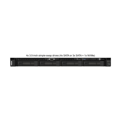 Servidor Lenovo ThinkSystem con Intel Xeon E-2336 y 16 GB RAM