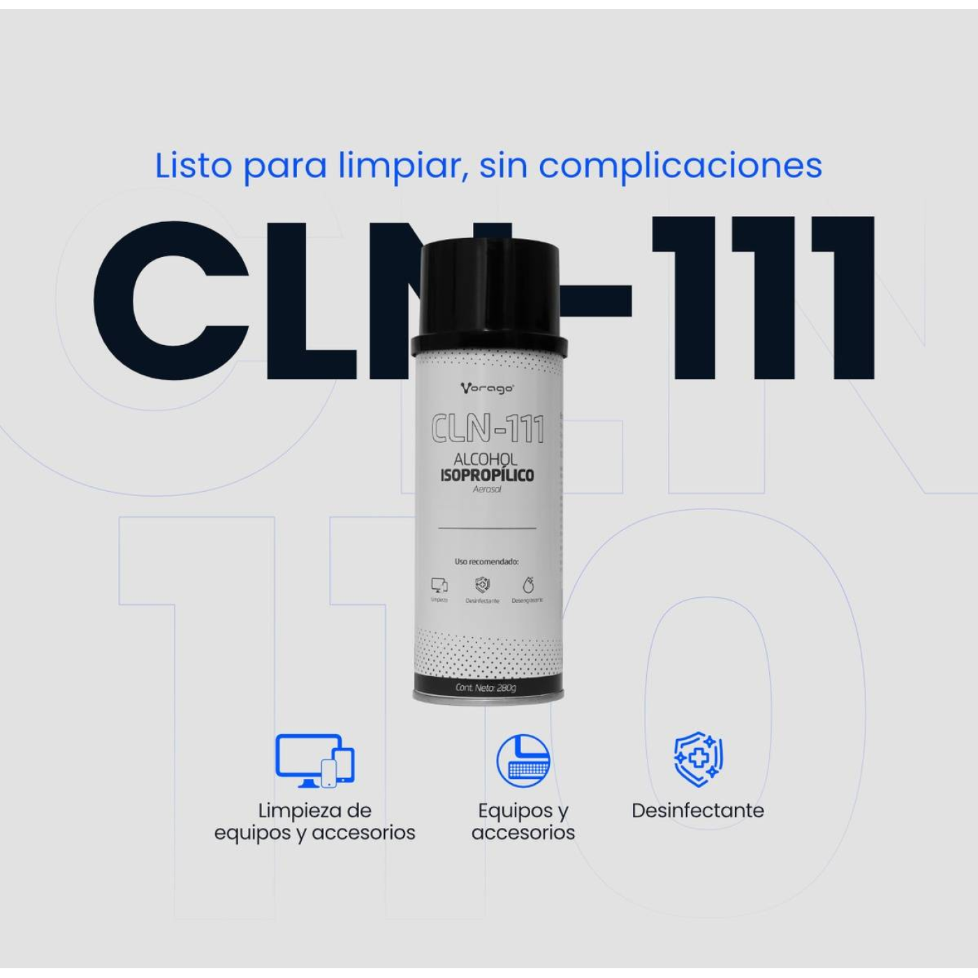 Alcohol Isopropilico VORAGO CLN-111