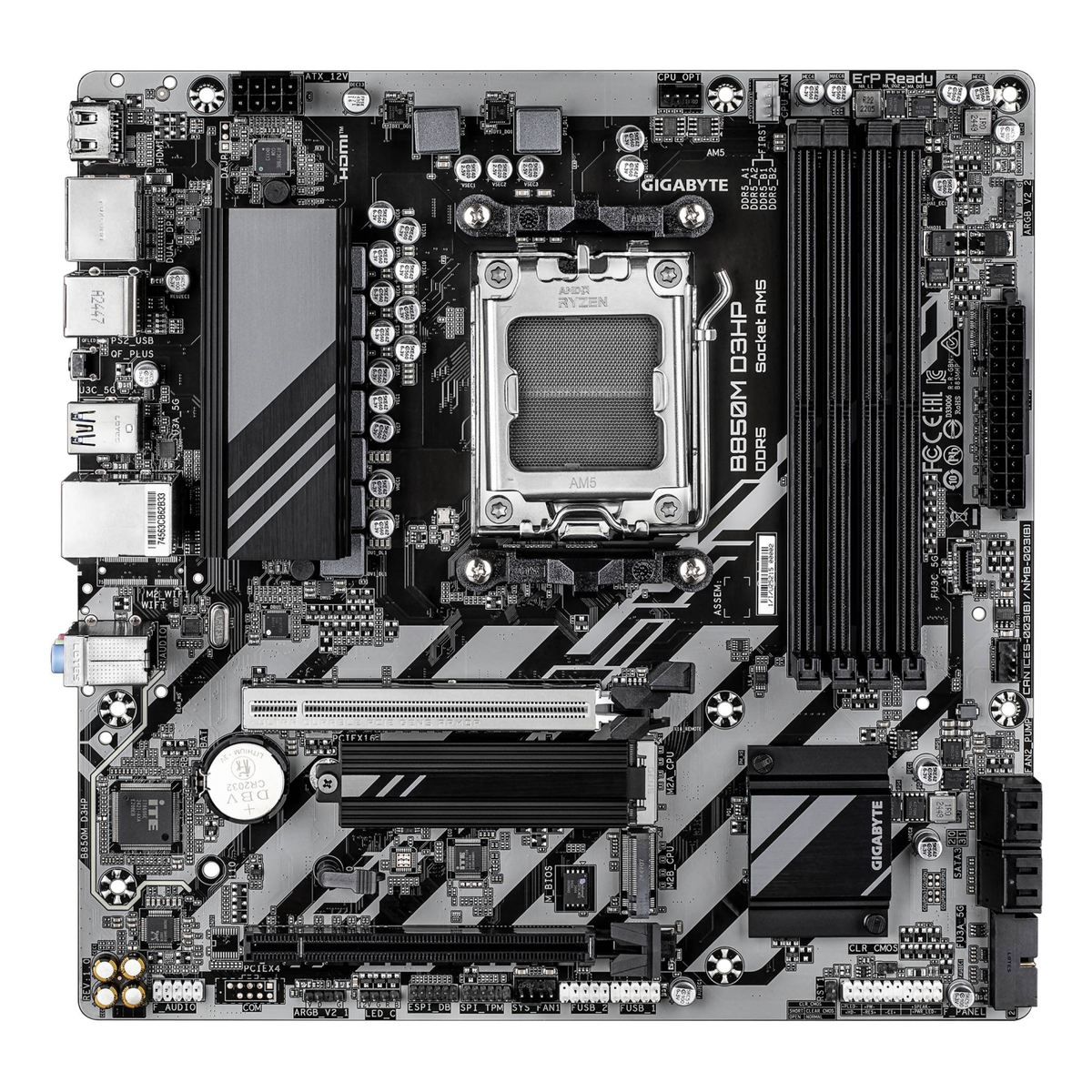 Motherboard Gigabyte B850M D3HP Socket AM5 Micro-ATX DDR5
