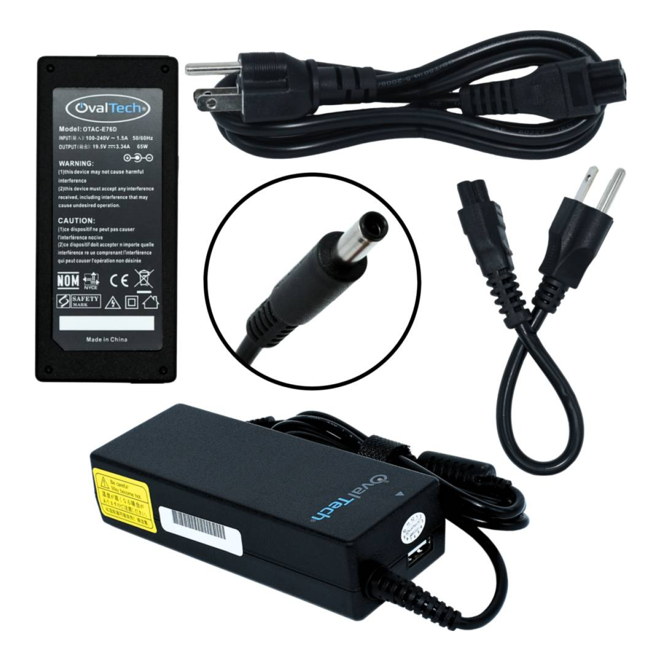 Cargador OVALTECH OTAC-E76D