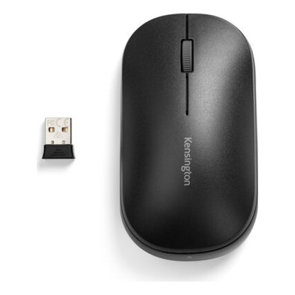 Mouse KENSINGTON K75298WW Bluetooth/2.4 GHz 2400 DPI 3 botones silencioso ambidiestro Negro