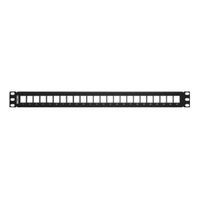 Patch Panel Modular CAT6/6A 24 Espacios 1U BELDEN AX103114