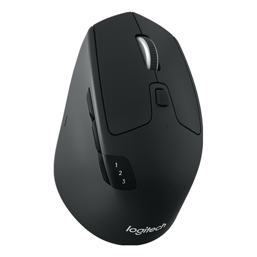 Mouse Logitech M720 TRIATHLON Bluetooth óptico 1000 DPI 8 botones Negro (910-004790)