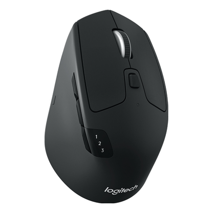 Mouse Logitech M720 TRIATHLON Bluetooth óptico 1000 DPI 8 botones Negro (910-004790)