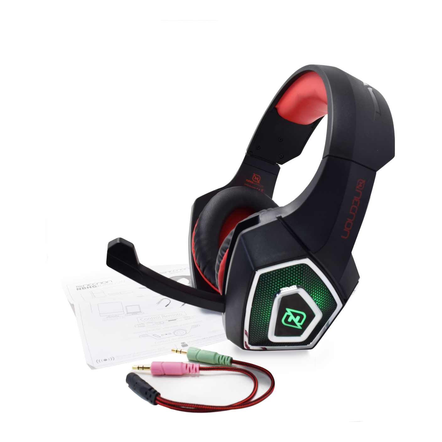 Audífonos Headset Gaming NECNON NBHG-DRAGON