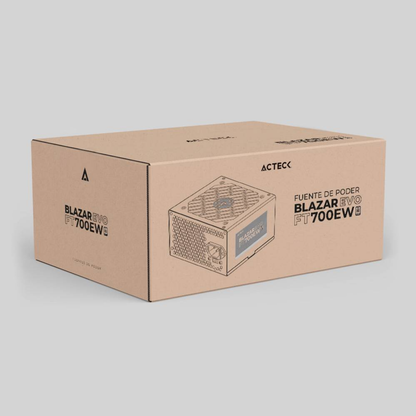 Fuente de Poder ACTECK 700 W no Modular Blanco (ES-05004EB)