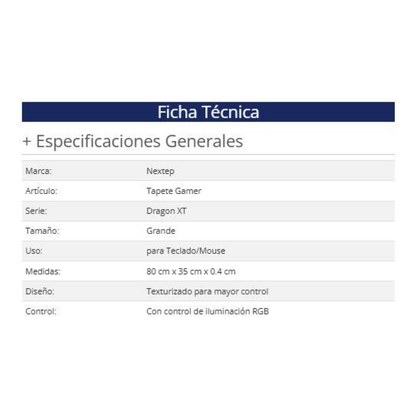 Mousepad Nextep NE-483R