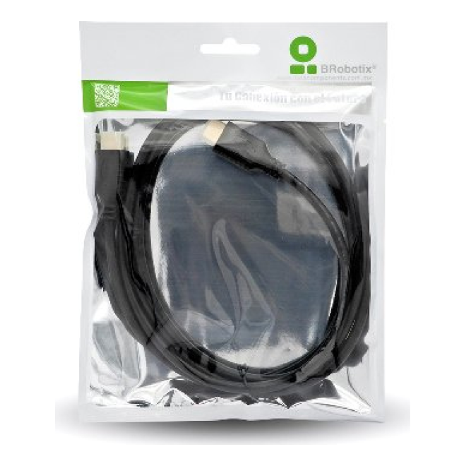 CABLE HDMI VERSIÓN 2.0, 2K - 4K, 1.8 M BROBOTIX 963486