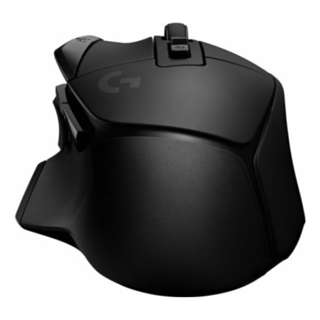 Mouse Gaming Logitech G502 inalámbrico 2.4 GHz óptico 25600 DPI 13 botones Negro (910-006179)