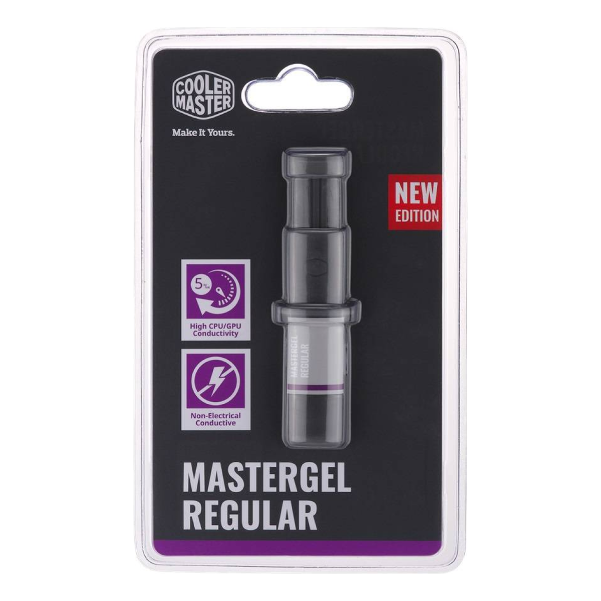 Pasta Térmica Cooler Master MasterGel Regular de 4 g (MGX-ZOSG-N15M-R2)