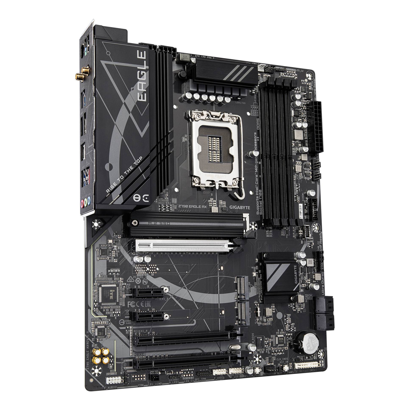 Motherboard Gigabyte Z790 EAGLE AX, Intel Z790, Socket LGA 1700, ATX, DDR5 y Wi-Fi 6E