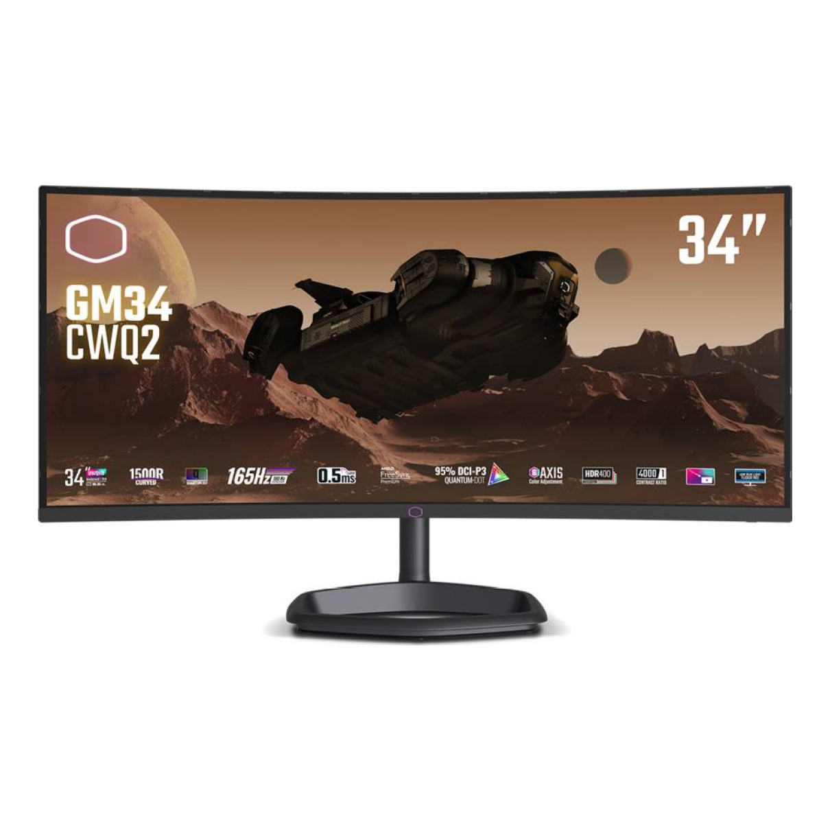 Monitores Gaming COOLER MASTER CMI-GM34-CWQ2-US
