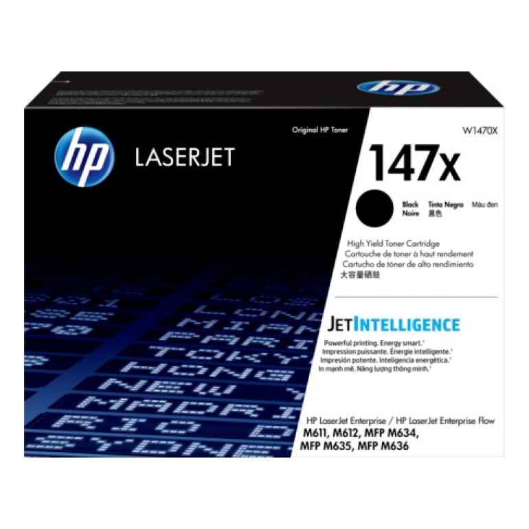 Tóner HP Original 147X Negro – Para LaserJet Pro M404, LaserJet Pro M428, LaserJet Pro M304 (W1470X)