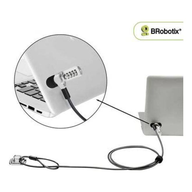 Candados Laptops BROBOTIX 406283