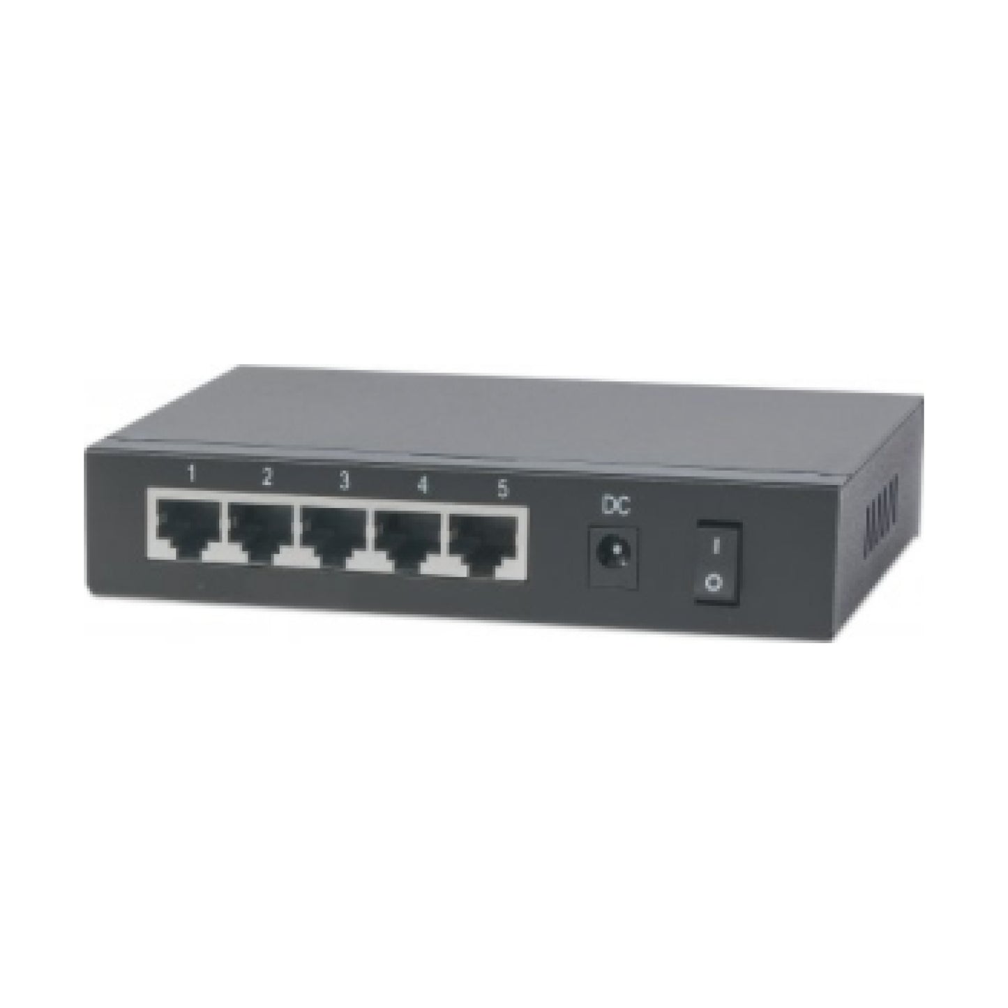 Switch INTELLINET 5 puertos Gigabit alimentado por PoE