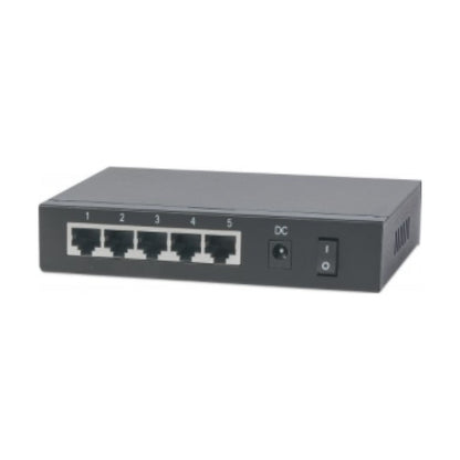 Switch INTELLINET 5 puertos Gigabit alimentado por PoE