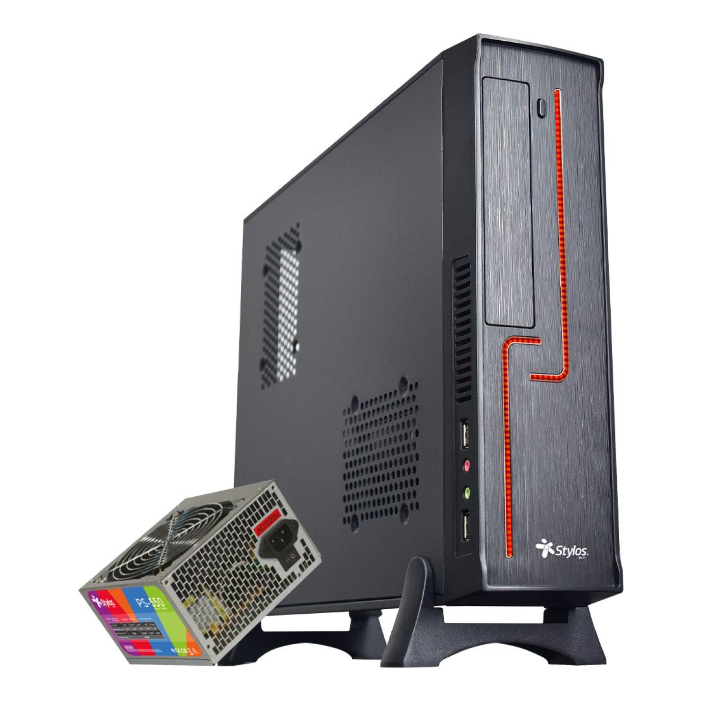 Gabinetes para computadoras Stylos STGAKL1B