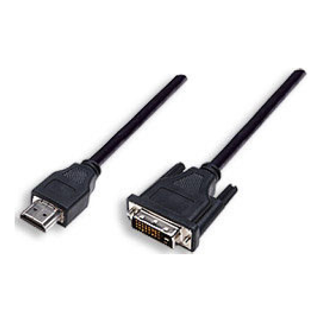 Adaptador HDMI a DVI-D MANHATTAN 372510
