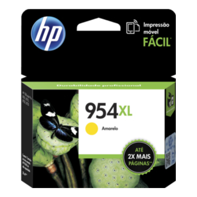 Cartucho de Tinta HP Original 954XL Amarillo – Para OfficeJet Pro 7740, OfficeJet Pro 8210, OfficeJet Pro 8710 (CARHPP2580)