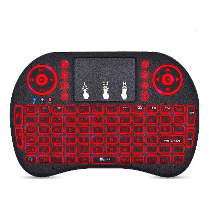 Teclado Mini Inalámbrico, Recargable, Ilumina BROBOTIX 963814