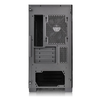 Gabinete Gaming Thermaltake S100 TG Micro-ATX/Mini-ITX con Vidrio Templado, 1 Ventilador, Negro (CA-1Q9-00S1WN-00)