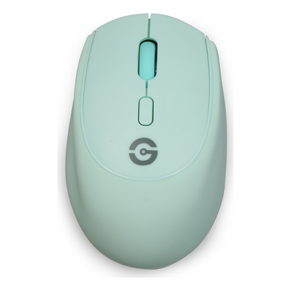 Mouse GETTTECH GAC-24408M inalámbrico 2.4 GHz óptico 1600 DPI 2 botones Blanco
