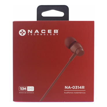 Audífono Bluetooth Naceb Technology NA-0314R