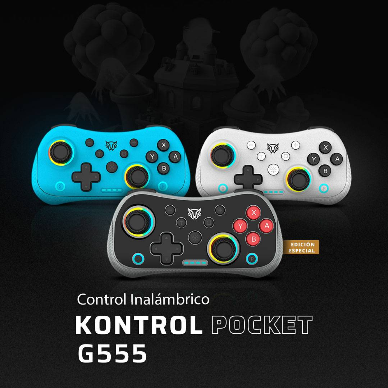 Controles Gaming Balam Rush KONTROL POCKET  G555