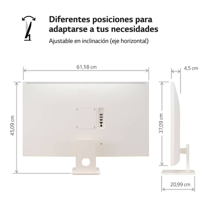 Monitores LG 27SR50F-W