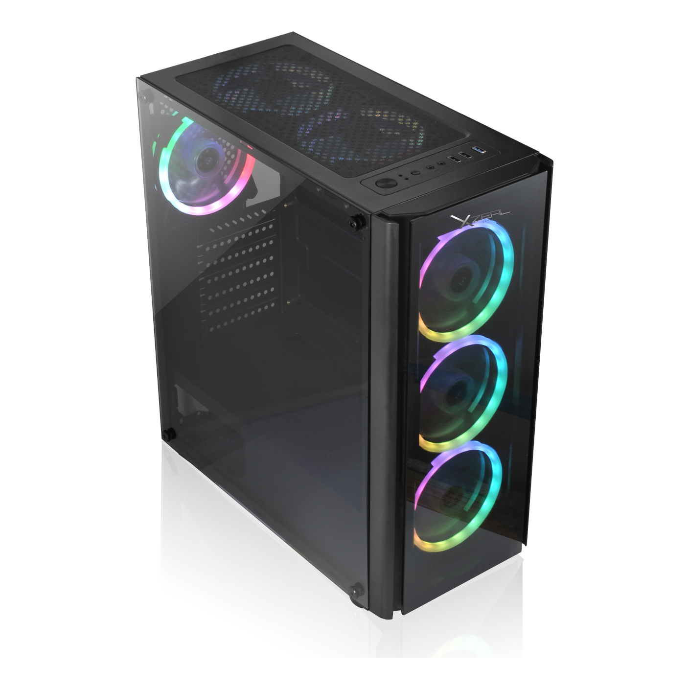 Gabinete Gaming Xzeal XZCGB12B