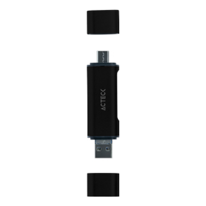Lector de Memorias ACTECK DH450 USB-C/USB-A/Micro-USB (AC-934824)
