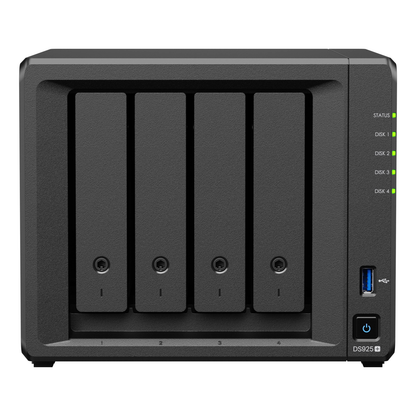 Servidor NAS SYNOLOGY DiskStation DS925+ de 4 Bahías