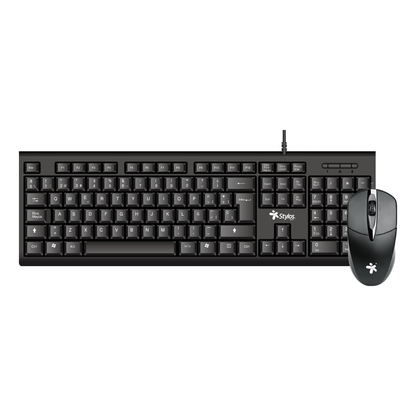 Kit de Teclado y Mouse  Stylos STPKTM4B