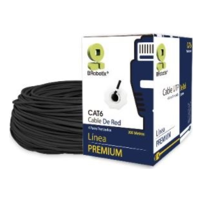 Bobina UTP, Exterior, Doble Forro, BROBOTIX 171100