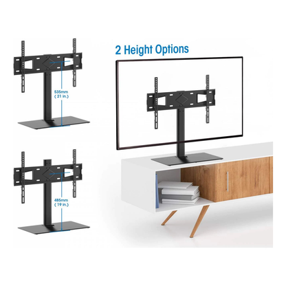 Soporte de Montaje de TV, con Altura Ajustabl MANHATTAN 462297
