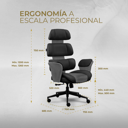 Sillas ACTECK LUXOR ULTRA EC870