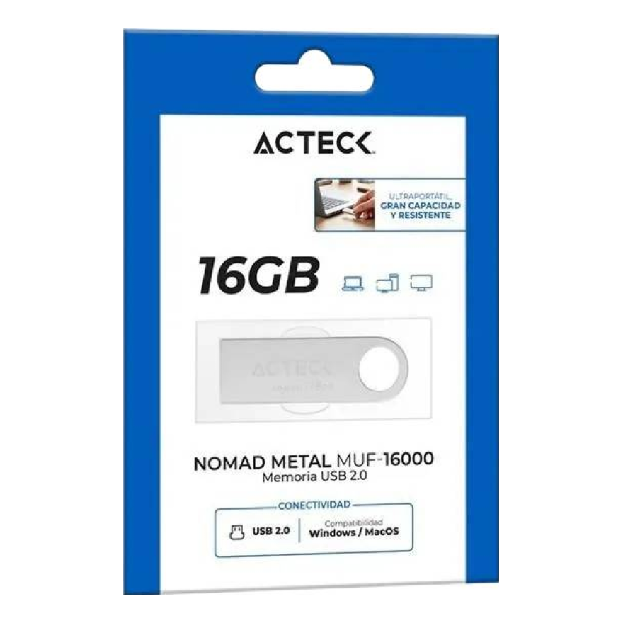 Memorias USB ACTECK MUF-16000
