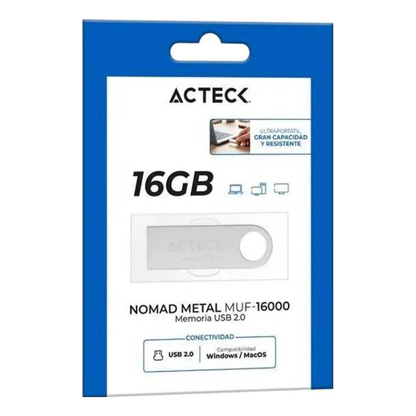 Memorias USB ACTECK MUF-16000