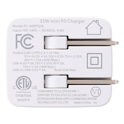 Cargadores ADATA CHARGERU-0352-QCPDWH